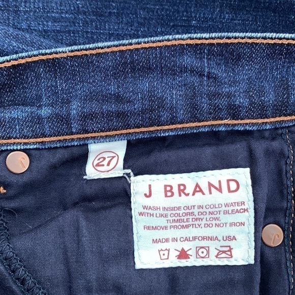 J BRAND Cigarette Leg Jeans - Pure Wash - Picture 15 of 15
